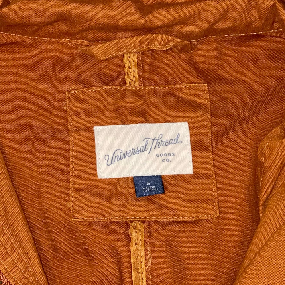 Universal Thread - Rust Orange Utility Jacket - S… - image 4